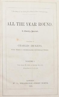 DICKENS, CHARLES. All the Year Round. A Weekly Journal. [London], 1859.