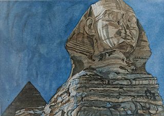 Philip Pearlstein - The Sphinx