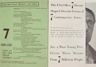 * (FILM) RICHTER, HANS. Dreams That Money Can Buy. NY, 1947.