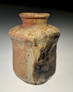 Japanese shigaraki jar