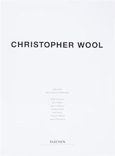 * WOOL, CHRISTOPHER. Christopher Wool. Cologne, 2008. Limited edition, signed.