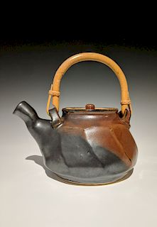 Warren MacKenzie - Faceted teapot