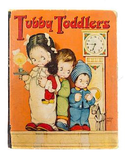 * MLLET, BEATRICE, illus.Tubby Toddlers. Illust. by Beatrice Mallet. London, n.d. With 12 color illustrations.