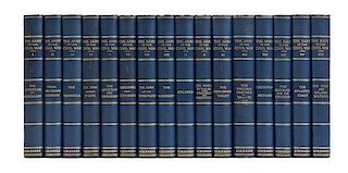 (CIVIL WAR) The Army in the Civil War. New York, 1881-1885. 16 vols. Subscription edition.