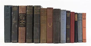 (LINCOLN, ABRAHAM) A group of 29 books pertaining to Lincoln and the Civil War.