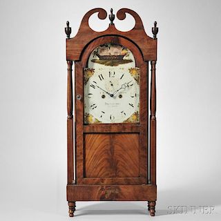 Jacob D. Custer, Mahogany Shelf Clock