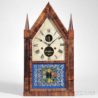 Silas B. Terry Balance Wheel Steeple Clock
