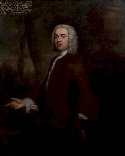 Charles Philips (British, 1708-1747), Portrait of Nathaniel Booth, Lord Delamer, 1737