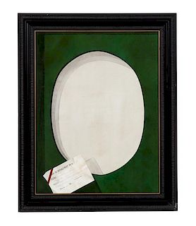 Artist Unknown, (French, 20th Century), Two Works; Tromp l'Oeil Frames