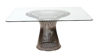 A Warren Platner for Knoll Dining Table Height 27 inches.