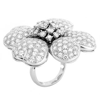 Cartier style Diamond Ring