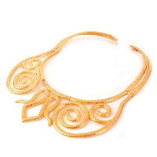 Vintage 22 Karat Yellow Gold Necklace