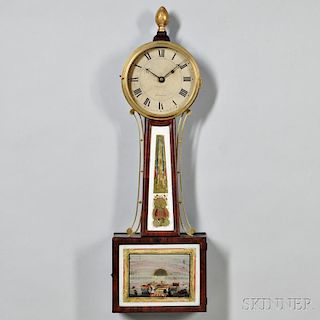 Joshua Seward Timepiece or "Banjo" Clock