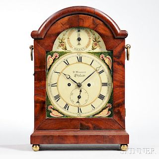 D. Monnier Mahogany Bracket Clock