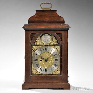 James Burke Mahogany Bracket Clock