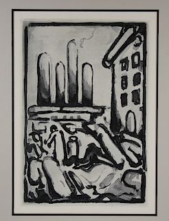 Georges Rouault (French, 1878-1951) Etching