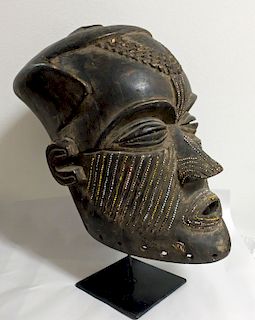 Bwoom Helmet Mask from the Bushoong Kuba Ppl
