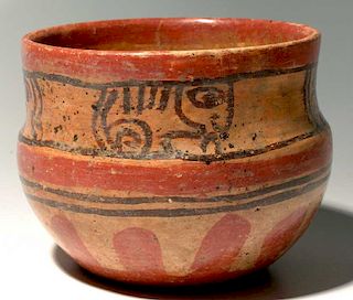 Maya Glyph Jar - El Salvador, ca. 500 - 800 AD