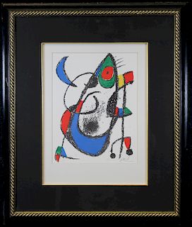 Joan Miro (Spanish, 1893-1983) Litho