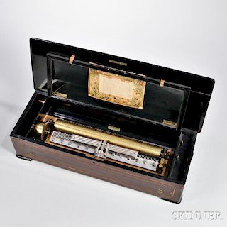 Piccolo Twelve-air Cylinder Musical Box