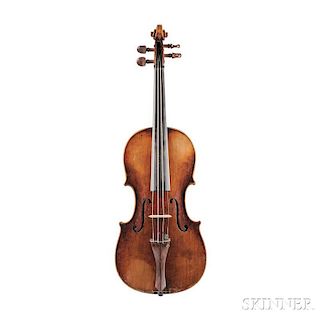 Austrian Violin, Attributed to Johann Georg Thir