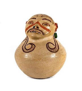 Zuni Pottery Effigy Height 8 inches x depth 6 inches
