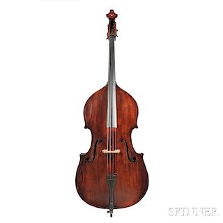German 7/8-size Double Bass, c. 1810-20