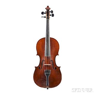 Modern Dutch Violin, M.J.H. Kessel, Tilburg, 1907