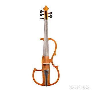 Five-string Electric Cut-out Violin.