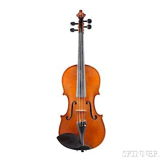 German Violin, Friedrich August Heberlein