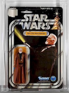 1977 Star Wars 12 Back Ben Obi-Wan Kenobi CAS 80+