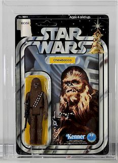 1977 Kenner Star Wars 12 Back Chewbacca CAS 80