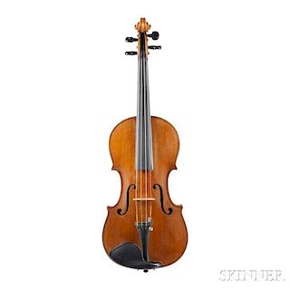 Modern French Violin, Attributed to Derazet