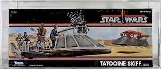 1985 Kenner Star Wars POTF Tatooine Skiff AFA 85