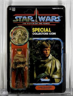 1984 Star Wars POTF Luke Skywalker Poncho CAS 80+