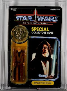 1984 Kenner Star Wars POTF Obi-Wan Kenobi CAS 85+