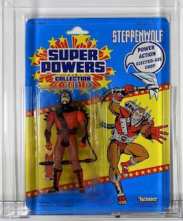 1985 Kenner Super Powers Steppenwolf Figure CAS 80