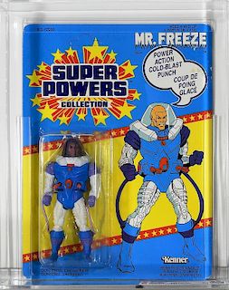 1986 Kenner Super Powers Mr. Freeze 33 Back CAS 80