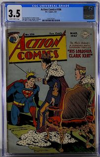DC Comics Action Comics #106 CGC 3.5