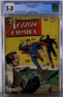 DC Comics Action Comics #107 CGC 5.0