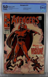 Marvel Comics Avengers #57 CBCS 5.0