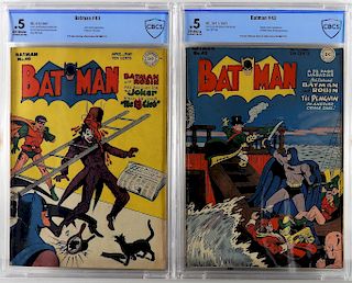 2 DC Comics Batman #40 & #43 CBCS 0.5