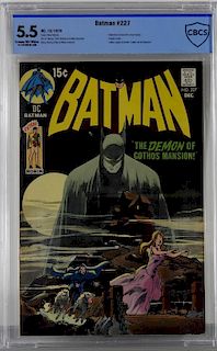 DC Comics Batman #227 CBCS 5.5