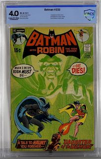 DC Comics Batman #232 CBCS 4.0