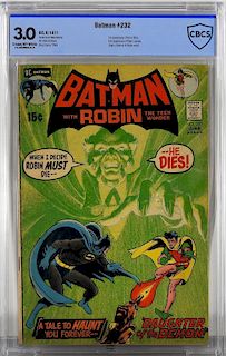 DC Comics Batman #232 CBCS 3.0