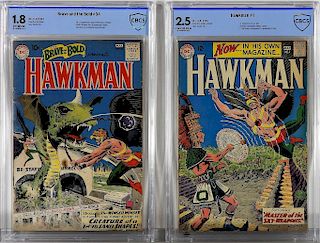DC Brave and The Bold #34 Hawkman #1 CBCS 2.5