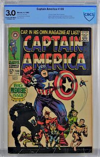 Marvel Comics Captain America #100 CBCS 3.0