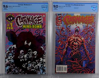 2 Marvel Carnage: Mindbomb #1 Wonderful Life #1
