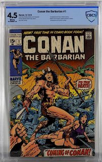 Marvel Comics Conan the Barbarian #1 CBCS 4.5