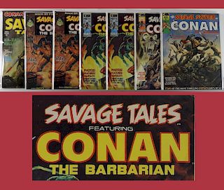 7PC Marvel Conan the Barbarian Savage Tales Group